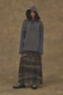 【RESTOCK】Scent × Cycle MESH MAXI DRESS -SILVER DENIM- *Last1